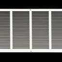 26" x 4" Return Air Grille - Sidewall and Ceiling - HVAC Vent Duct Cover Diffuser - [White] [Outer Dimensions: 27.75w X 5.75"h]