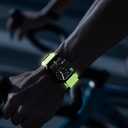 Nereides Compatible with Apple Watch Series 11 Band Series 10/9/8/7/6/5/4/SE/SE2, Nylon Sports Strap with Woven Design for 42mm/40mm/41mm/38mm (L, Fluorescent Green)