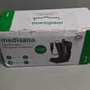 Medisana Leg Massagers with Heat and Compression, Leg Massager for Circulation and Pain Relief, Foot and Calf Massager Machine for Edema, Relax Recover-Christmas Birthday Gifts for Dad Men Mom Women