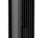 Grelife 13'' Quiet Tower Fan - 26dB Ultra Silent Oscillating Fan with Remote, 3 Speed Modes, 8H Timer, 27ft/s High Velocity Airflow, Portable Desk Fan for Bedroom, Office & Home,Black