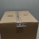 Lahome Floral Washable 6x9 Area Rugs, Soft Green Bedroom Rug for Living Room Ultra-Thin Non Slip Dining Room Rug, Stain Resistant Boho Easy Clean Throw Carpet for Office Giverny, Dark Green