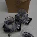 KEWISAUTO Headlights Bulbs for 2015-2020 Dodge Challenger, LED Head Lamps Air Inserts Assembly Head Light Bulb for Dodge Challenger 2015-2020 Accessories - 2PCS, White