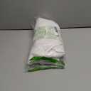 Waterproof Pack and Play Mattress Pad Sheets Fitted (Cover Only), Cotton Fabric Pack and Play Protector, Fits Graco Play Yard, Baby Mini Crib Sheet Cover (39x27 Inch, White)