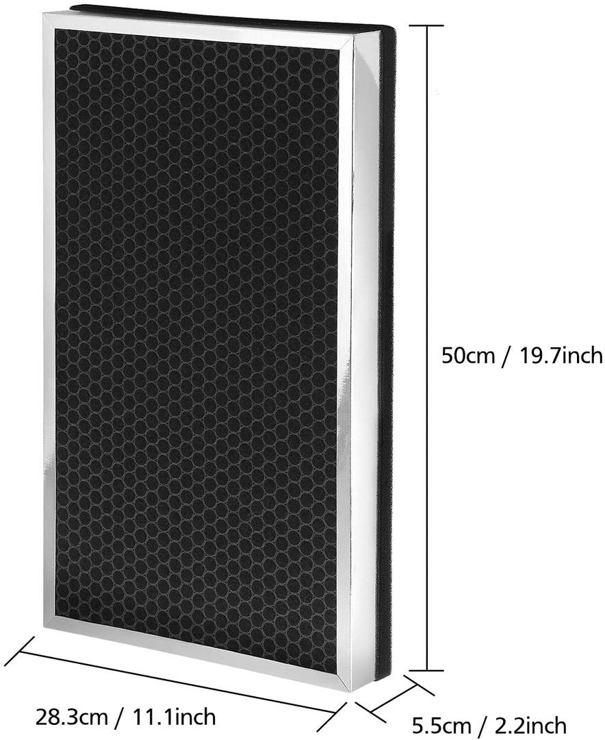 4 Pack 112 Replacement Filter compatible with 112 V2.0 Air Purifier, 3-IN-1 Fi lter Made of Pre-Filter, True HEPA and Activated Carbon (4 Pack)
