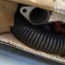 Garage Door Torsion Springs 2'' (Pair) with Non-Slip Winding Bars, Coated Torsion Springs with a Minimum of 18,000 Cycles (0.243''X2''X35'')