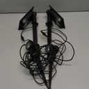 Solar Spot Lights Outdoor, Solar Landscape Spotlights IP65 Waterproof 9.8ft Cable, Auto On/Off Outdoor Wall Lights for Garden Yard Driveway Porch Walkway Pool (6000K White 2 Pack)