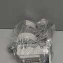 Servo Motor Sewing Machine, Industrial Sewing Machine Servo Motor, AC110V, 550W, 3/4HP, Speed 200RPM to 6000RPM, Brushless Servo Motor with Controller and Foot Switch, Run CW and CCW, Silent