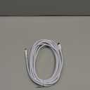 Cabepow 15FT USB C to USB C Cable, 60W USBC to USBC Cord, Extra Long Type C to Type C Fast Charging Cable for iPhone 17 16 15 Pro Plus Pro Max, Galaxy S25 S24, iPad Pro/Air, MacBook Pro/Air and More (White)