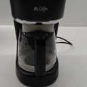 Mr. Coffee Black Coffee Maker, 12 Cups, with Auto Pause and Glass Carafe, Perfect for Home and Office Use