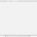 Amazon Basics Magnetic Dry Erase Whiteboard, 24" x 18", Aluminum Frame, Silver/White, Presentation Board for Writing Notes