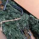 National Tree Company 6 ft Pre-lit Artificial Christmas Tree, North Valley Spruce, 300 Clear Lights, Hinged Branches, 800 Branch Tips, Includes Stand, Green