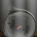 TETOTE Round Led Lighted Bathroom Mirror Matte Black Frame 24 Inch Front and Backlit Circle Round Light up Vanity Mirror with Lights, 3 Color Illuminated Dimmable Anti Fog Wall Mount, IP54 CRI 90+