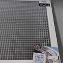 HVAC Premium 18'' x 36'' or 36'' x 18'' Cube Core Eggcrate Return Air Grille - Aluminum Rust Proof - HVAC Vent Duct Cover - White [Outer Dimensions: 19.75 x 37.75]