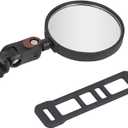 Scooter Rear View Mirrors for Ninebot Black Rearview Mirrors Universal Fit for MAX G3, G30P, G2, G65, E3, E2 Plus II, E2 Pro, E2 Plus Scooter Accessories 2PCS