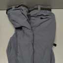 TBMPOY Men's Lightweight Hiking Pants Quick Dry Hiking Mountain Fishing Cargo Outdoor Pants Thin Charcoal Grey XXL
