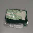 Nanou Christmas Stockings 18" Knitted Christmas Socks Family Holiday Decorations Great Big Stockings for Gift to Family, Friends and Kids (Green(Body)+Ivory (Mouth), Length 18",Pack 1)