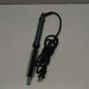 Mini Thermal Round Brush, 0.35 Inch Barrel Volume Heat Styling Brush for Men and Women Short Thin Curly Straight Hair, Heated Curling Iron,12 Temperature Setting (0.95 Inch with Bristles)