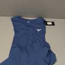 Men's Belief Drop Arm Tank Top Sleeveless Muscle T Shirts Gym Workout Stringers (Medium, Navy Blue)