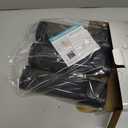 VITVITI Shampoo and Conditioner Dispenser for Shower Wall, Shower Soap Dispenser 3 Chamber No Drill Wall Mounted, 10.2 OZ Plastic Refillable Shower/Body Wash Bottles for Bathroom (Black)