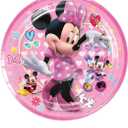 40pcs Minni-e Party Supplies include 20 plates, 20 napkins for the birthday party decoration