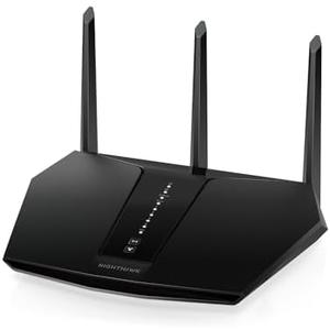 NETGEAR Nighthawk WiFi 6 Router (RAX30) - Security Features, 5-Stream Dual-Band Gigabit Router, AX2400 Wireless Speed (Up to 2.4 Gbps), Covers Up to 2,000 sq.ft. and 20 Devices NETGEAR Nighthawk WiFi 6 Router (RAX30) - Security Features, 5-Stream Dual-Band Gigabit Router, AX2400 Wireless Speed (Up to 2.4 Gbps), Covers Up to 2,000 sq.ft. and 20 Devices