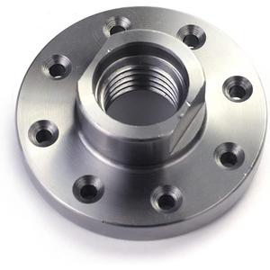 3" Wood Lathe Steel Faceplate Chucks, 1-8TPI Thread Woodworking Accessories Tools (3 inch without screw)