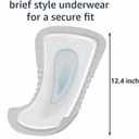 Amazon Basics Men's Incontinence Guards, Maximum Absorbency, Moisture-Wicking with Odor Protection, One Size Fits Most, 104 Count (2 Packs of 52)