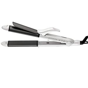 VGR, professional hair straightener and curler, white
