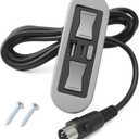 YUXIVCNE HX90HU2 Controller with USB Type A and C Port 5 Function Key 5 Pin Replacement for Emomo Lift Chair Remote Parts Hand Control Model