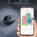 Robot Vacuum and Mop Combo, 5000Pa Robotic Vacuum with Self Emptying Dock for 60 Days, Smart Lidar Navigation Robot Vacuum Cleaner, Mapping, APP/Voice Control for Per Hair, Hard Floor and Carpet