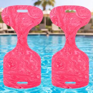 2 Pcs Saddle Float Foam Saddle Seat Float Water Solid Swimming Pool Chair Swirl Pattern for Lake Beach River Boat Parks 31.5 x 16 x 1.3inch