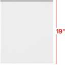 Poly Mailers 14.5x19 (100 Pack) 14x19 Polymailers Shipping Bags, Self-Sealing Mailing Envelopes 2.5 Mil. Made in Canada