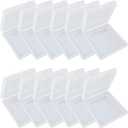 GXXMEI 12PCS Clear Protective Game Cartridge Case Storage Box Suitable for Nintendo Gameboy Color GBC GB GBP