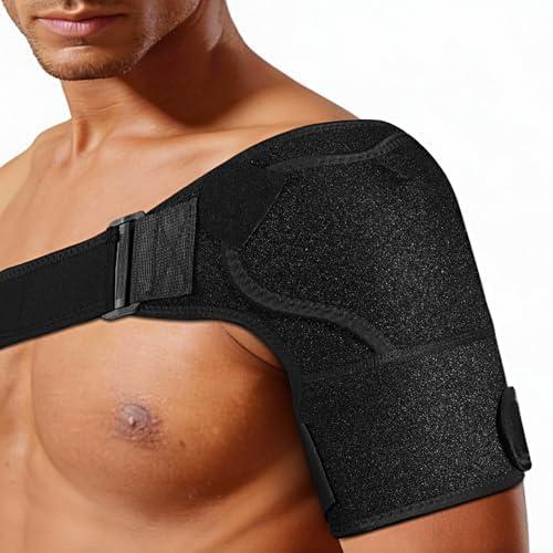1PCS Shoulder Brace for Men and Women for Torn Rotator Cuff,Arm Sling Shoulder Immobilizer,Shoulders Compression Sleeve and Support For Pain Relief,Adjustable,Suitable for Both Left and Right Arms