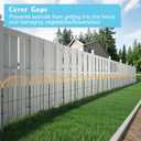 Decorative Garden Fence 10 Panels16.34 in.H x 12.6 in.W x 10.6 feet Small Border Panel Fencing for Yard,Arched Top Orange Flower Bed Edging,Rustproof Metal No Dig Fence,Animal Barrier for Dog