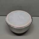 Ziruma Non-Toxic Mixing Bowls with Lids Set, Stainless Steel & Glass, 5 Pcs Plastic Free Bowls with Silicone Non-Slip Base, Dishwasher Safe Mixing Bowl Set