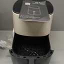 OLIXIS Air Fryer 6 Quart with Window Square Air Fryer 12-in-1 Air Fry, Roast, Reheat, Dehydrate, Bake, Steam, Fries, Custard, Chicken, Wings, Sea Food, Vegetabels,400F, White