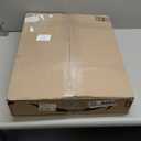 ISOKE Foldable Travel Duffel Bag - TSA Approved - With Wheels & Shoe Compartment - Weekender Bags for Women - Carry On Overnight Bag - Black - 16"×10"×24"