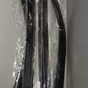 Window Rain Guards for 2019-2025 Dodge Ram 1500 Crew Cab(New Body Style), Tape-on Window Visors Wind Deflectors Shade Vent Sun Visors Rain Shields 2020 2021 2022 2023 2024, 4PCS