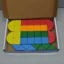 Magnetic Blocks for Toddlers, 1.34 inch 36PCS Kids Building Toys, Creative Stacking Colorful Sensory Block with Magnet, Educational Construction Cubes Set for Boys Girls Kids Ages 3 4 5 6 7 Year