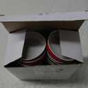 Chuangdi 30 Packs Mason Jar Lids Bulk Regular Mouth Canning Lids Leak Proof Secure Mason Storage Solid Caps(Red)