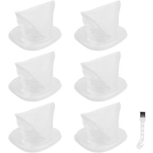 6 Pack HNVCF10 Replacement Filters Fit for Black and Decker Dust buster Hand Vacuums HNVC215B10, HNV215B12, HNVC215BW52, HNVC115B22, HNVC115J06, HNVC115J22, HNVC115JB06, HNVC220BCZ01, HNVC220BCP07