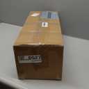 3 Pack Fixture Replacement Globe Shade, 6 Inch Diameter, E26 Base Amber Hammered Glass, Glass Globe Lampshade Cover for Pendant Chandelier Vanity Light No Hardware