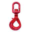 Swivel Self-Locking Hook 27557lbs Heavy Duty Swivel Lifting Hook Swivel Lifting Hook Hoist Hook Sling Heavy Cargo 12.5ton
