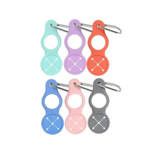 2 in 1 Water Bottle Clip with Hanging Towels, Water Bottle Holder for Backpack Belt Hiking, Clip for Bottle Hanger Hanging Buckle, 6pcs Bottle Clip.Water bottle weight does not exceed 20 ounces.