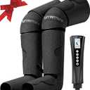 UMARMUNG Air Compression Leg Massager with Heat - Pain Relief & Circulation Booster for Foot, Leg, and Knee - Gifts for Men, Women, Dad, Mom for Mother's Day, Father's Day, Birthdays, and Christmas