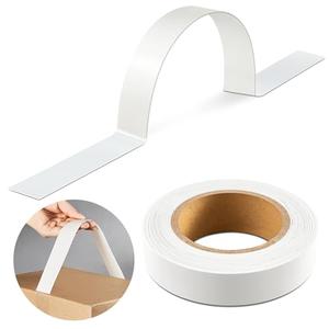 Frienda 25 Pcs 30 Pounds Carry Load Adhesive Carry Handle Plastic and Foam Self Adhesion Carrying Handle Strap Heavy Duty Package for Boxes and Bags Packing Grip Moving Lifting Carrying