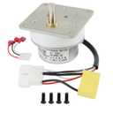 Upgraded 2.4RPM Pellet Stove Auger Feed Motor AC120V Compatible with Quadra-Fire Part 812-4421 & 812-4420 Heatilator PS35 PS50 CAB50 7000-500 PH