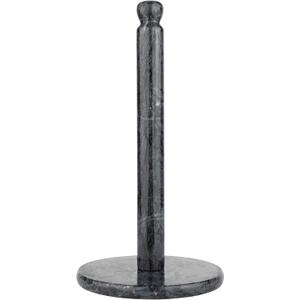 Homeries Marble Paper Towel Holder  Deluxe Upright Towel Dispenser for Kitchen Countertop, Cabinet & Bathrooms  Non Steel & Non Plastic Design  Heavy Duty, Solid Paper Towel Holder Stand (Gray)