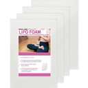 Lipo Foam Board 4Pack Liposuction Surgery waist-supports Foam Sheet for Recovery BBL Supplies 8"X11" Lipo Foam Pads for Post Surgery Help Out When Using Ab Board Compression Garments